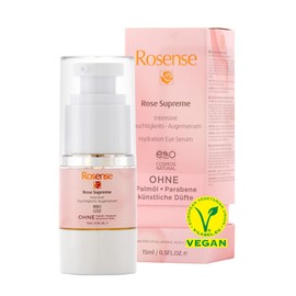 Rosense Supreme Augenserum â intensive Augenpflege feuchtigkeitsspendende Gesichtspflege Anti-Aging vegan â 15 ml