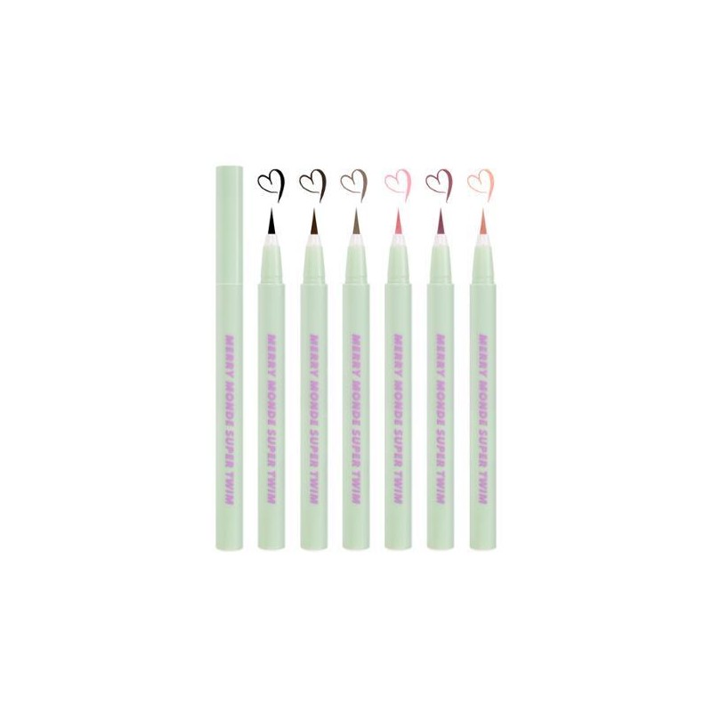 merrymonde meymonde Super Twim Pen Eyeliner 0.5g - 06 Mauve