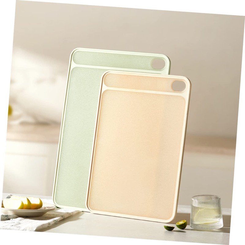 Alipis Cutting Boards for Kitchen Sturdy Skid-Resistant Green Medium Size