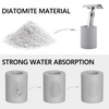 Linkidea 2 Pack Safety Razor Stand Opening Diameter 0.8"(2.2cm) Diatomaceous
