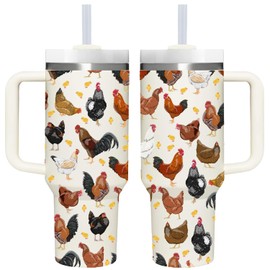 40 OZ Panda Tumbler with Handle.Panda Lover Gifts.Unique Birthday Christmas Gifts for Panda Lover.Personalized 40 OZ Panda Tumbler Gifts for Women Men.