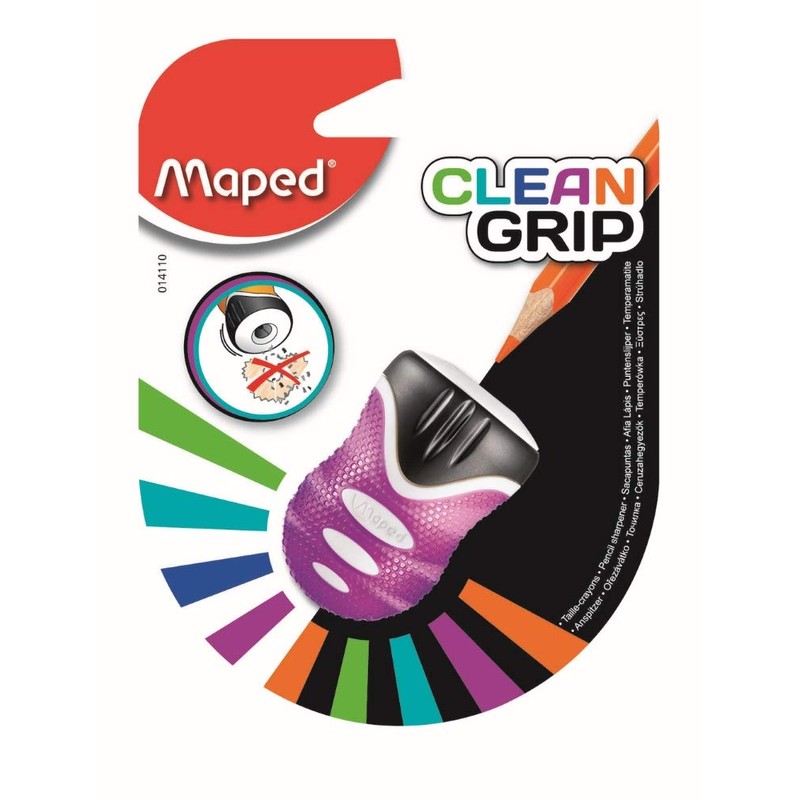 Maped 014110 einfacher Griff Bleistift-Spitzer.