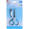 Baby Manicure Set with Scissors and Nail Clippers (Blue)