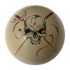 D&L Billiards 8 Ball Skull Crossbones with Cues Cue Ball Custom