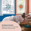 LINENSPA White Down Alternative Comforter and Duvet Insert - All-Season