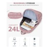 Mochila De Gran Capacidad Moda Impermeable Mochila Escolar Viaje Bolsa