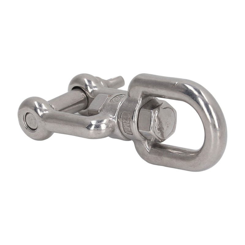 Double Jaw Shackle Professional Heavy Duty 304 Stainless Steel Rolling