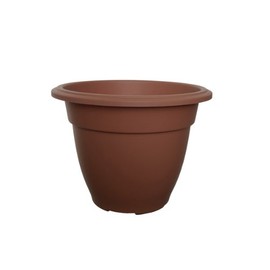 Whitefurze G03R30 30cm Round Bell Planter - Terracotta