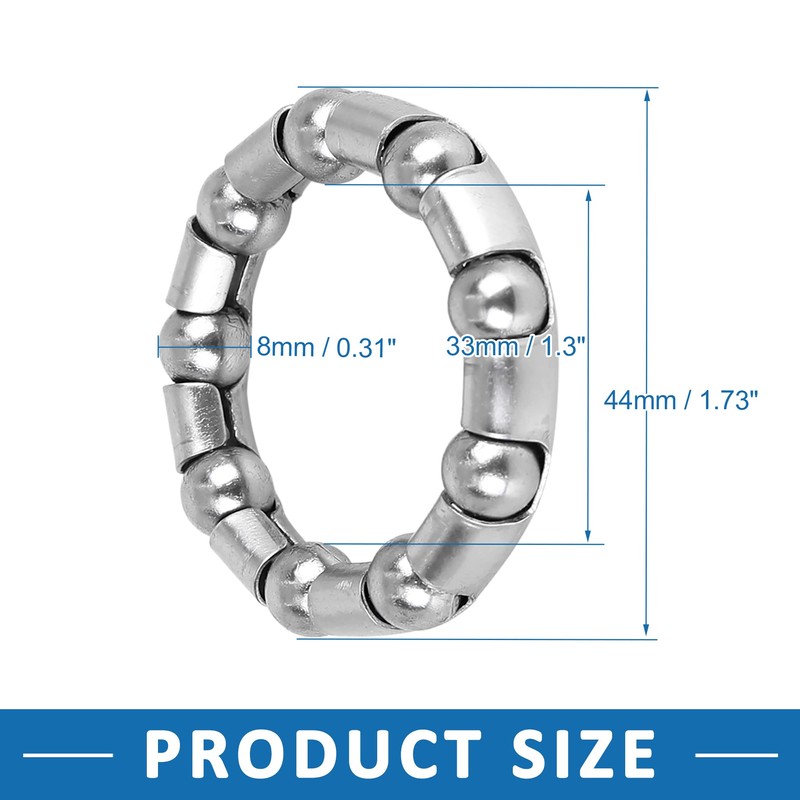 A ABSOPRO Bike Bicycle Crank Bearings Wheel 44mm Bearing Retainer