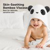 KeaBabies Baby Hooded Towel - Viscose Derived from Bamboo Baby