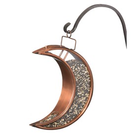 Good Directions 0114VB Over The Moon Large Size Copper Bird Feeder, Heavyweight Plexiglass, Easy-to-Fill