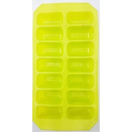 A1SONIC® Ice Cube Tray Soft ice Cube Tray (Green)