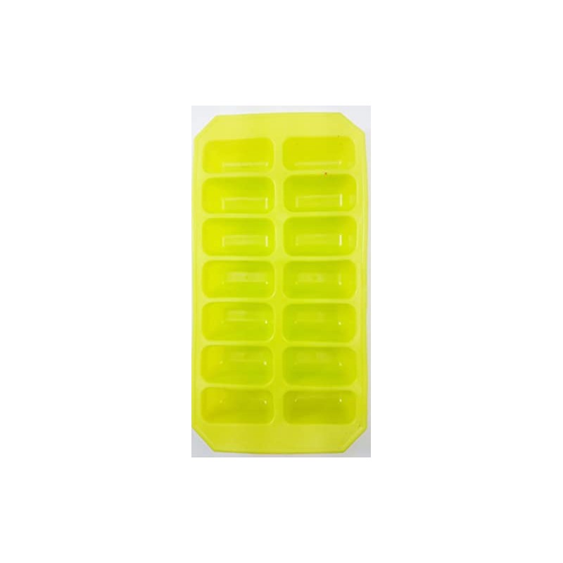 A1SONIC® Ice Cube Tray Soft ice Cube Tray (Green)