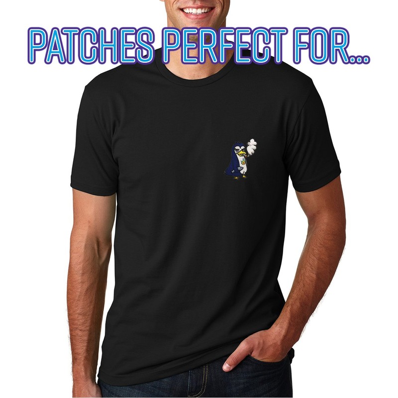 Pot Smoking Pals Smoking - Iron on Embroidered Patch Applique