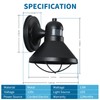 LONEDRUID 2 Pack Motion Sensor Outdoor LED Wall Light Dusk