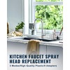 ALEASHA Pull Down Spray Head for Kitchen Faucet,3-Function Sink Spray