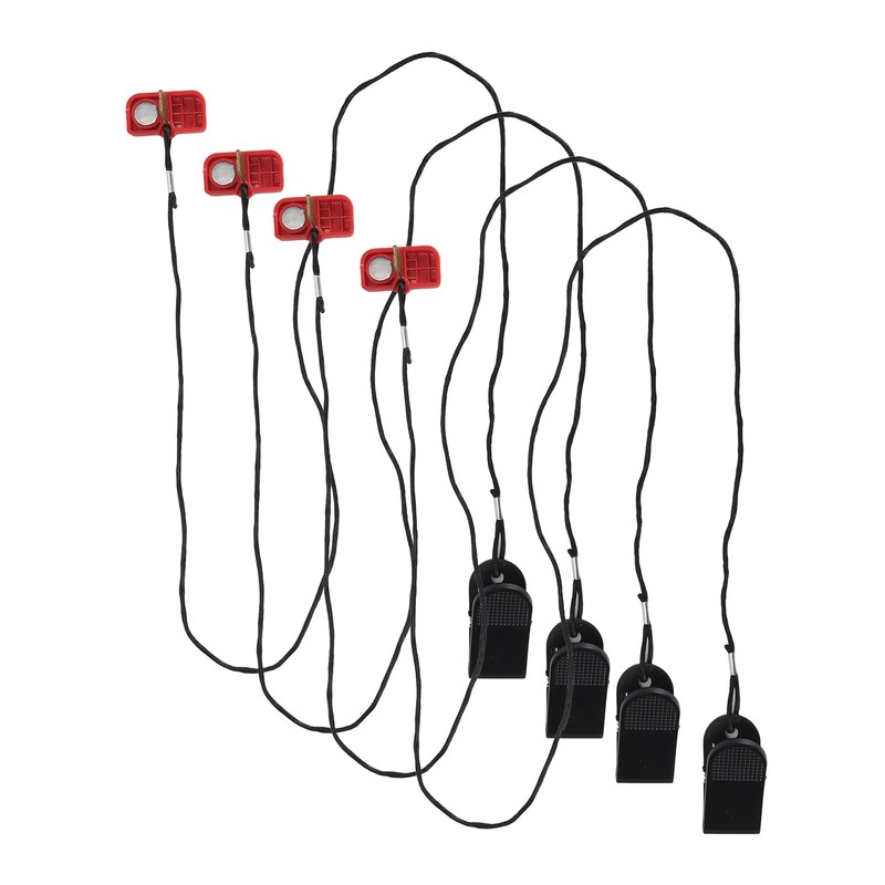4PCS Treadmill Emergency Stop Switch with Magnet Running Machine Safety