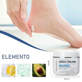 Crema Hidratante para Pies, 50g Urea Crema, Crema para Pies, Crema Hidratante para Pies con cido SalicLico, Crema para Manos para Repara la Piel...   