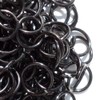 Black Anodized Aluminum Jump Rings 250 1/4 18g Saw Cut