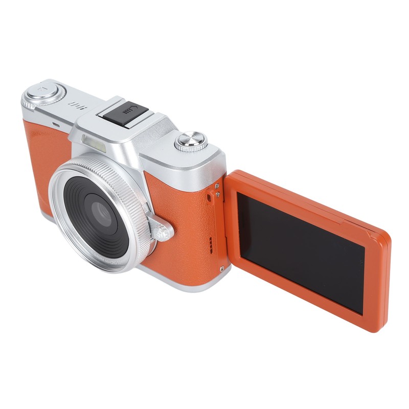 Smart Digital Camera 64MP 4K 20x Zoom 180° Flip Screen