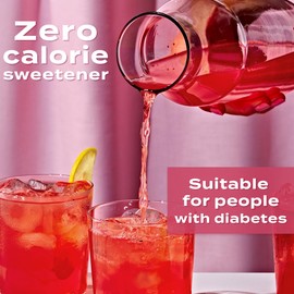 Sweet'N Low Zero-Calorie Sweetener, Contains Saccharin, Sugar Substitute, Keto, Vegan, Gluten-Free, Great for Cooking, Baking, Coffee, Tea, Hot/Cold Beverages, 8oz Box (Pack of 3)