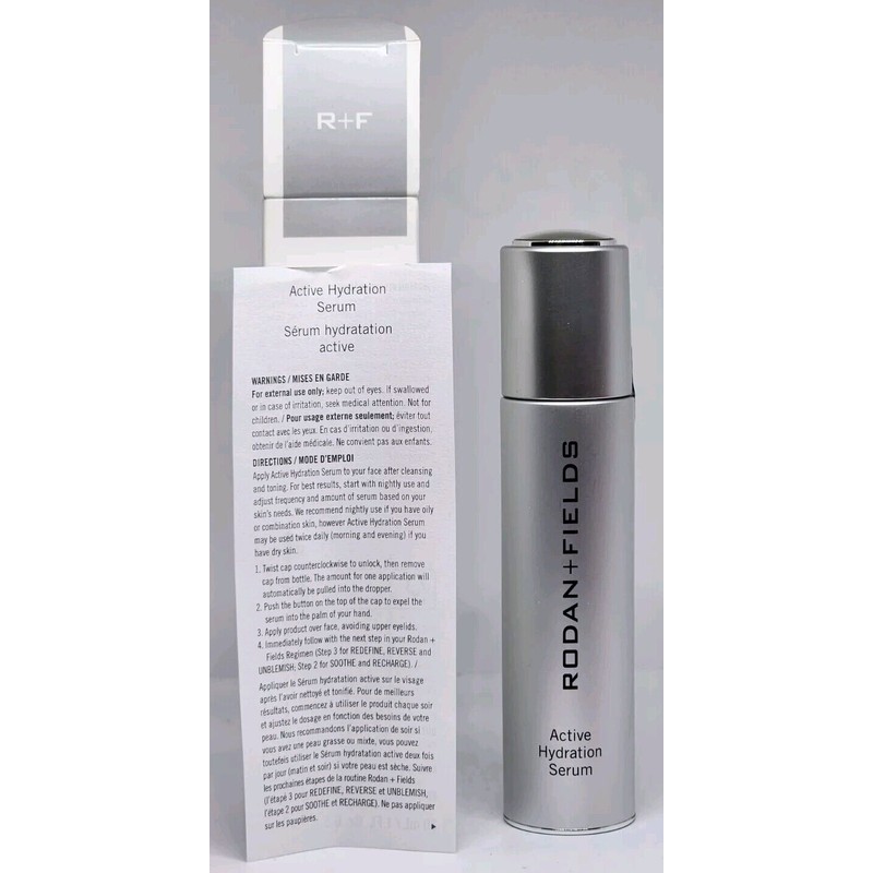 Rodan + Fields Active Hydration Serum Full Size 1 Fl.