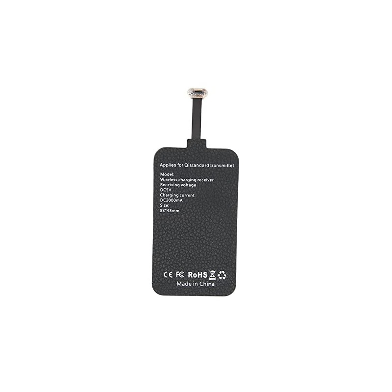 Goshyda Receptor Qi Micro USB, 5V 2A 10W Receptor de