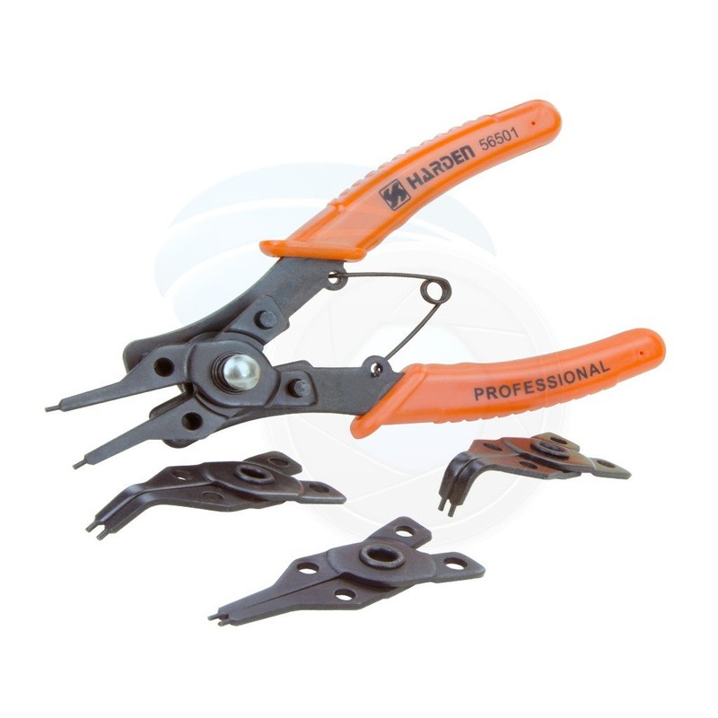 4pc Internal External Circlip C-Clip ORing Snap Ring Pliers Remover