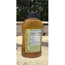 Bagley Honeybee Co. Local Raw Alabama Honey 1LB Wildflower Honey Squeeze Bottle, Bagley Honeybee Co.