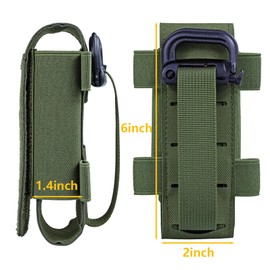 Tourniquet Pouch IFAK Trauma Kit Storage, JX Tacfancier Tourniquet Holder Flat Cover MOLLE Mounted, TQ Holder Trauma Shears Pouch