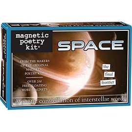Magnetic Poetry - Space Kit - Words for Refrigerator - Write Poems and Letters on The Fridge - Made in The USA