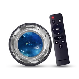 BOXPUT BP6 Android TV Box, TV Box 6k Ultra HD, Smart TV Box, Streaming Box, Android TV Box WiFi6, TV Box Android 2025, 4GB RAM, 32GB ROM, Allwinner H618 Quad Core, Supporting 6K Decoding, BT5.0+TV Box