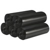 5 Rolls Small Trash Garbage Bags, 4 Gallon 100 Counts