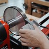 BMWOOD LG-GRIND Lathe Tool Rest Sharpening System Kit, used on