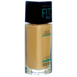 Maybelline New York Fit Me Matte Plus Pore Less Foundation Makeup, Pure Beige, 1 Fluid Ounce