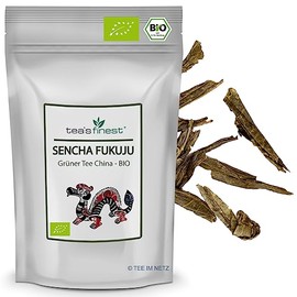 tea`s finest® Fancy Sencha Fukuju Green Tea Organic (250 g)