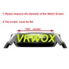 [ 3-Pcs] VRWOX Screen protector For Universal Round Watch HD