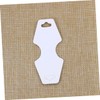TEHAUX 50pcs Kraft Paper Necklace Bracelet Display Cards Jewelry Organizer
