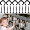 Gas Stove Knob Locks Protecting Kids and Pets; Oven Knob