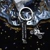 Zguhsadl Motorcycle Keychain,cool keychains,Helmet Keychain,motorcycle gifts,Scooters, Dirt Bike Cars Gifts