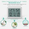 ORIA Indoor Outdoor Thermometer, Digital Hygrometer Thermometer, Wireless Tem...