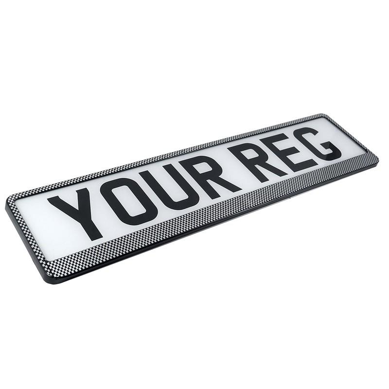 TAPORT® CAR REGISTRATION HOLDER FOR ANY CAR , VAN ,