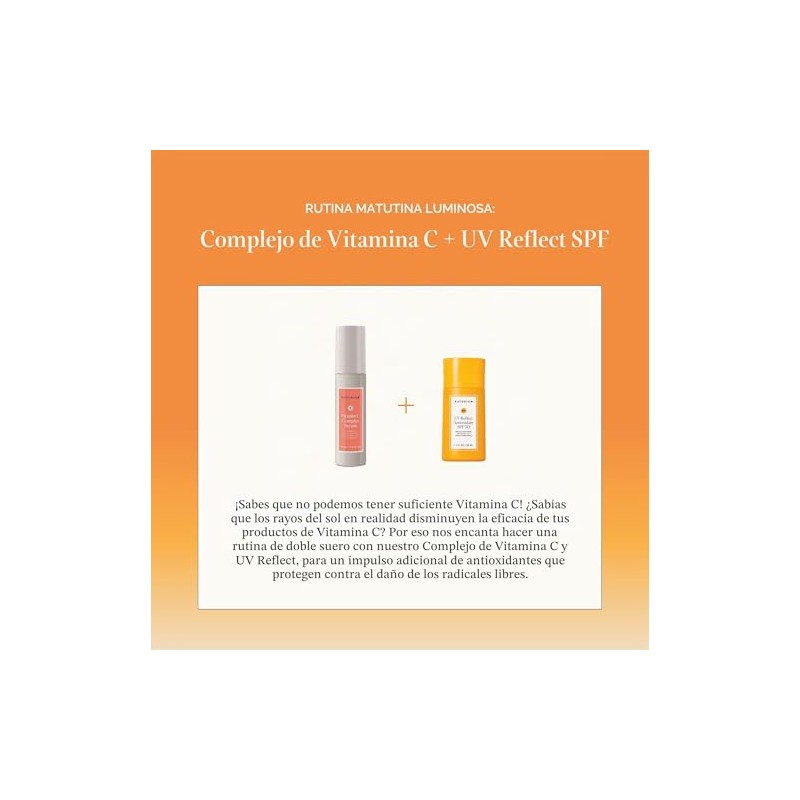Naturium UV Reflect antioxidante, amplio espectro SPF 50 PA ++++