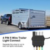 Trailer Wiring Harness Kit 4 pin 5 Wire, Trailer Light