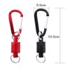 Thumppercy Magnetic Releaser, Carabiner with Hook, Magnet, Load Capacity 8.8