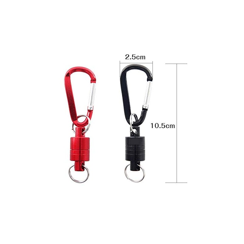Thumppercy Magnetic Releaser, Carabiner with Hook, Magnet, Load Capacity 8.8