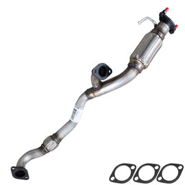 Northeastern Exhaust - Stainless Steel Front Flex Y-Pipe Compatible With 2007-2012 Hyundai Veracruz 3.8L