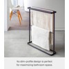 Yamazaki Home Tower Bath Towel Hanger - Bathroom Organizer Storage