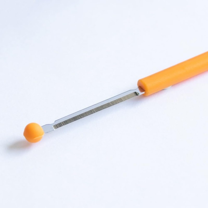 SUNCRAFT Egg Mix Stick, Stainless Steel Blade, Chalazae Removal, Effortless