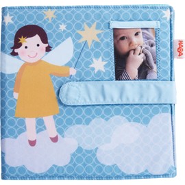 HABA 1306751001 Baby Photo Album Guardian Angel Children's Photo Book for 8 Photos 10 x 15 cm First Birthday Gift